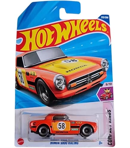 Amazon.com: Hot Wheels Honda S800 Racing [Orange] Treasure Hunt